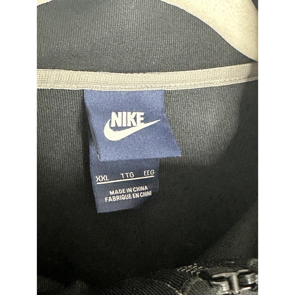 Nike Windrunner Men's Lightweight Black Logo Pockets Zip Jacket - Size XXL - Picture 3 of 6